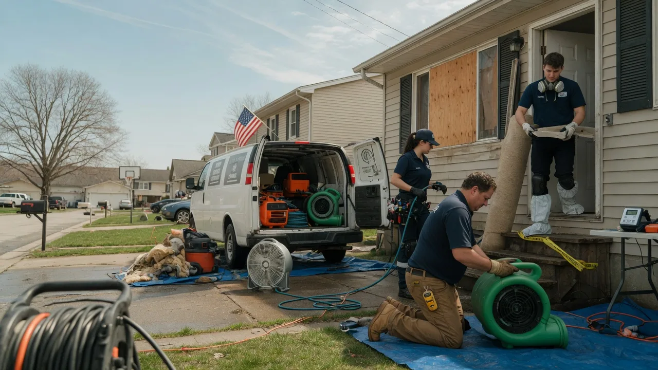 Water Damage Restoration in Orrick, MO near me